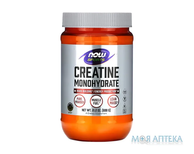 Now Sports (Нау Спортс) Креатин моногідрат 600 г