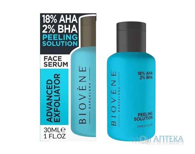Біовен (Biovene) Сироватка для обличчя відлущуюча з кислотами AHA, BHA 30 мл