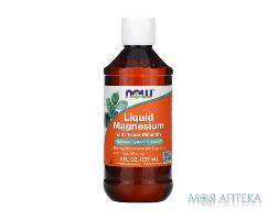 Магний из концентрата микроэлементов NOW (Нау) Magnesium жидкий флакон 237 мл