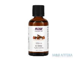 Масло гвоздики NOW (Нау) Clove Essential Oils эфирное 59 мл