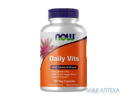 NOW Daily Vits (Нау Дейлі Витс) веганські капсули №120