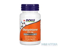 витамины NOW Glutathione капс. 250 мг №60