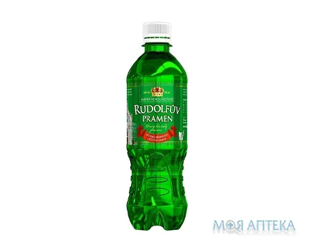 Рудольфув Прамен Вода мінеральна лікувально-столова 0,5 л