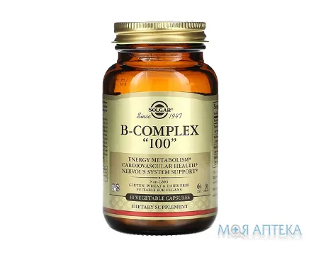 Солгар (Solgar) В-комплекс 100 веганські капсули №50