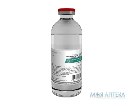 Рінгера Лактат Розчин р-н д/інф. пляшка 200 мл