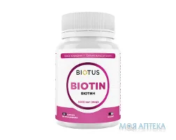 Biotus Biotin (Біотус) Біотин капс. 5000 мкг фл. №60