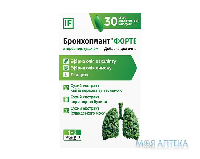 Бронхоплант Форте капсули №30