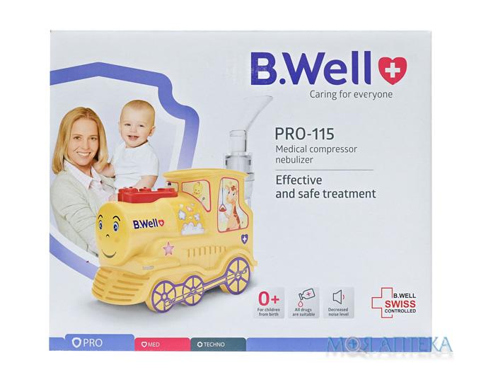 Інгалятор компресорний B.Well (Б.Велл) Basic Train PRO-115