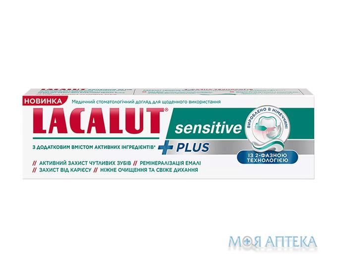 Лакалут Сенситив Плюс Зубна паста 75 мл