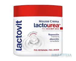 Крем-мус для обличчя та тіла Lactovit (Лактовіт) Lactourea, 400 мл