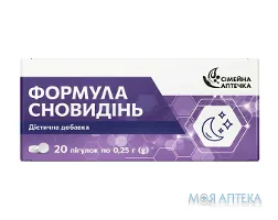 Формула сновидінь Сімейна аптечка таблетки №20