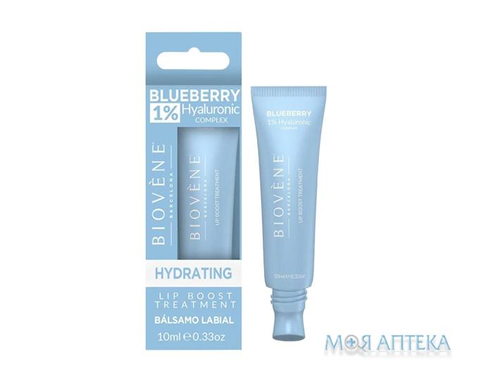 Біовен (Biovene) Бальзам для губ зволожуючий з гіалуроновою кислотою та чорницею 10 мл