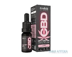 CBD 20% олія краплі зі смаком вишні 10 мл, Рестлаб