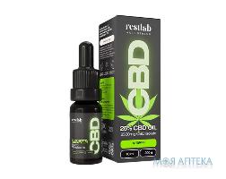 CBD 25% олія краплі 10мл, Рестлаб