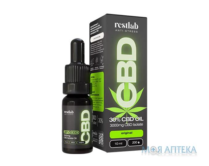 Рестлаб КБД (Restlab CBD) олія 30% краплі оральні 10 мл
