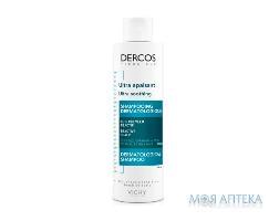 Vichy Dercos (Виши Деркос) Успокаивающий шампунь для чувствительной кожи головы и нормальных/жирных волос флакон 200 мл