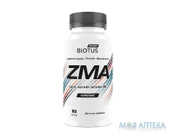 Biotus ZMA (Біотус) ЗМА капсули №90
