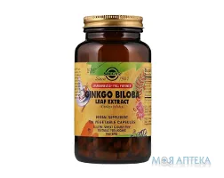 Солгар (Solgar) Гінкго Білоба екстракт веганські капсули №180