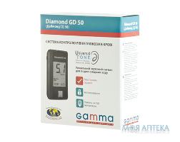 Глюкометр Gamma Diamond GD50 (Гамма Даймонд) №1