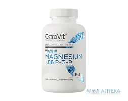 Ostrovit (Островіт) Потрійний магній + B6 Р5Р (Triple Magnesium + B6 P5P) капсули №90