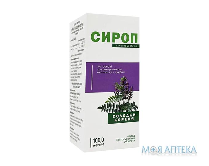 Солодки Кореня Сироп 100 мл