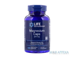Life Extension (Лайф Екстеншн) Магній веганські капсули 500 мг №100