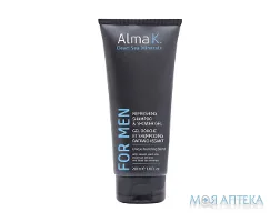 Alma K. For Men (Алма К.) Шампунь та гель для душу для чоловіків освіжаючий, 200 мл