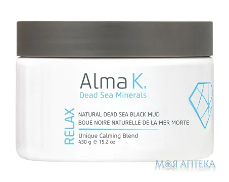 Alma K. (Алма К.) Чорна грязь Мертвого моря натуральна, 430 г