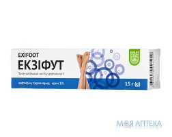 Екзіфут Baum Pharm крем 1 % по 15 г у тубах