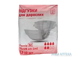 Підгузки для дорослих Профі Фарм розмір Мedium (75-125 см) №10