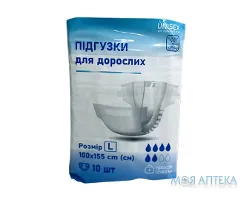 Підгузки для дорослих Профі Фарм розмір Large (100-155 см) №10