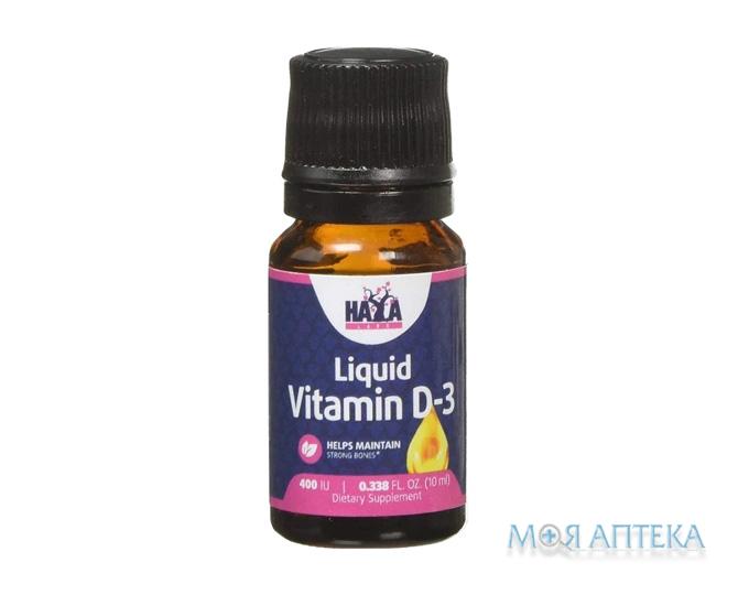 Haya Labs (Хайя Лабс) Вітамін Д3 400 МО розчин, 10 мл