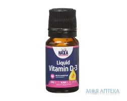 Haya Labs (Хайя Лабс) Вітамін Д3 400 МО розчин, 10 мл