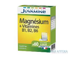 Juvamine (Жувамін) Магній + Вітаміни В1, В2, В6 табл. №60