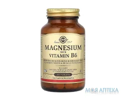 Солгар (Solgar) Магній В6 табл. фл. №250