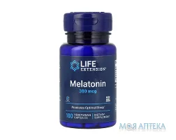 Life Extension (Лайф Екстеншн) Мелатонін капсули по 300 мкг №100