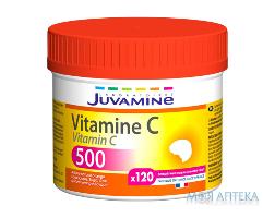 Juvamine (Жувамін) Вітамін C 500 жувальні таблетки №120