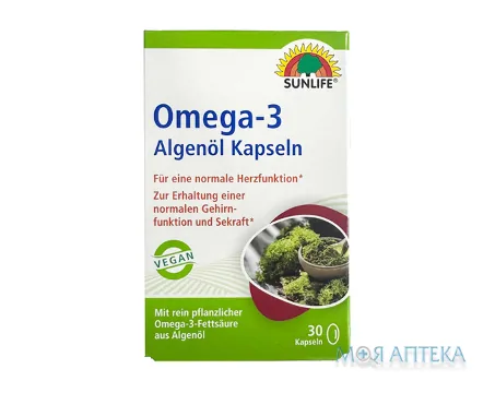 Санлайф (Sunlife) Омега-3 капсули №30