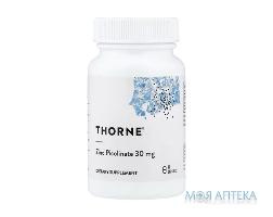 витамины Thorne Zinc Picolinate 30 мг капс. №60