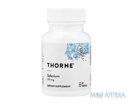 Thorne (Торн) Selenium (Селен) капсули по 200 мкг №60