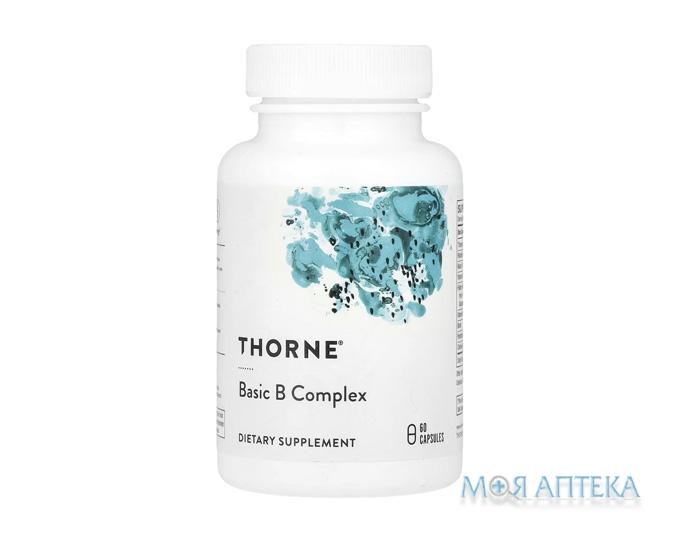 Thorne (Торн) Basic B Complex (Вітаміни В-Комплекс) капсули №60