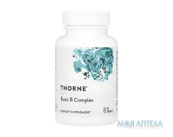 Thorne (Торн) Basic B Complex (Вітаміни В-Комплекс) капсули №60