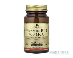 Солгар витамин B12 таб. 100 мкг №100