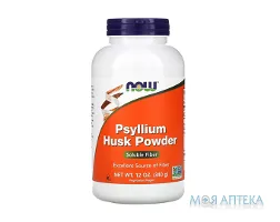 NOW (Нау) Psyllium Husk (Псиліум) 340 г