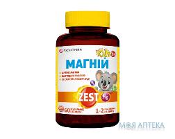 Зест (Zest) Кідс Магній пастилки жув. №60