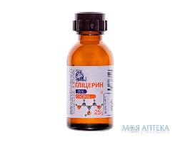 ГЛІЦЕРИН рідина 85% по 25 г у фл.