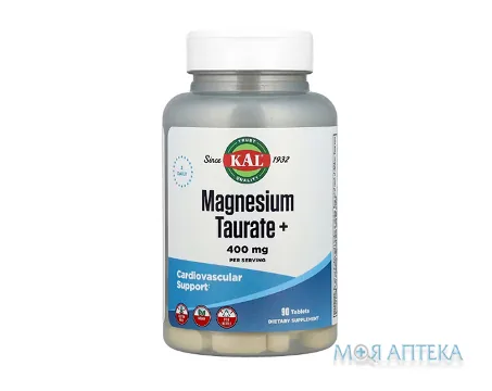 KAL (КАЛ) Магнію таурат плюс таблетки №90