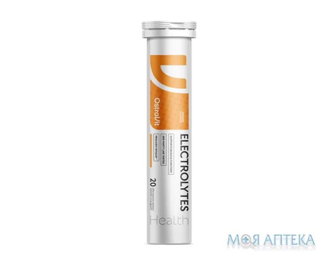 Ostrovit (Островіт) Електроліт таблетки зі смак. апельс. №20