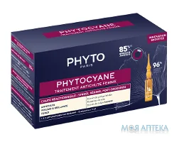 Фіто Фітоціан (Phyto Phytocyane) Засіб проти випадіння для жінок ампули по 5 мл №12