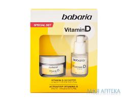 Набір Babaria (Бабарія) Вітамін D (Сироватка д/обличчя 30мл+Крем д/обличчя 50мл)